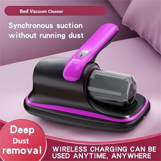 Mattress Vacuum Cleaner, Handheld Bed Vacuum Cleaner, Cordless Vacuum for Mattress, Sofa, Pet Hair, Carpets