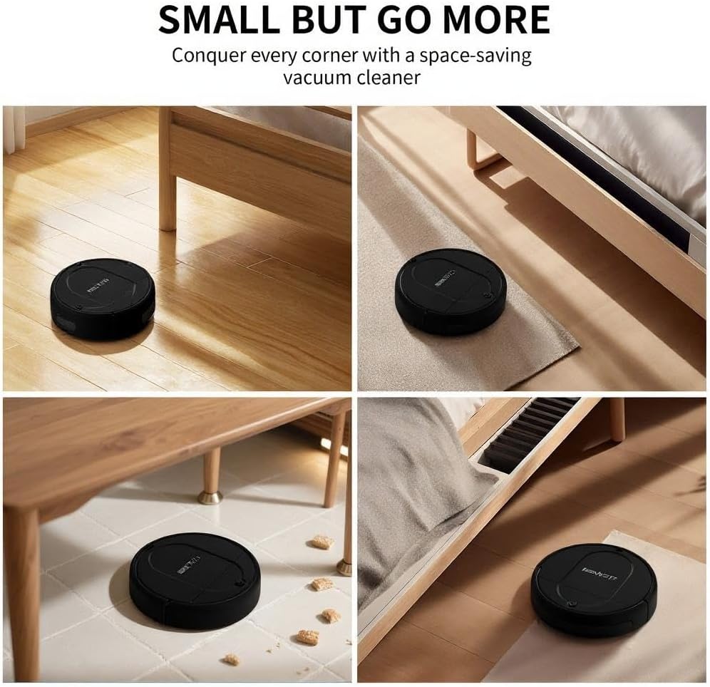 Clearance Sales, Robot Vacuum Cleaner, 2-in-1 Robot for Mopping and Sweeping, Advanced Obstacle Avoidance Technology, Ultra-Thin Design Robot mop, Ideal for Pet Hair Hard Floor and Daily Cleaning