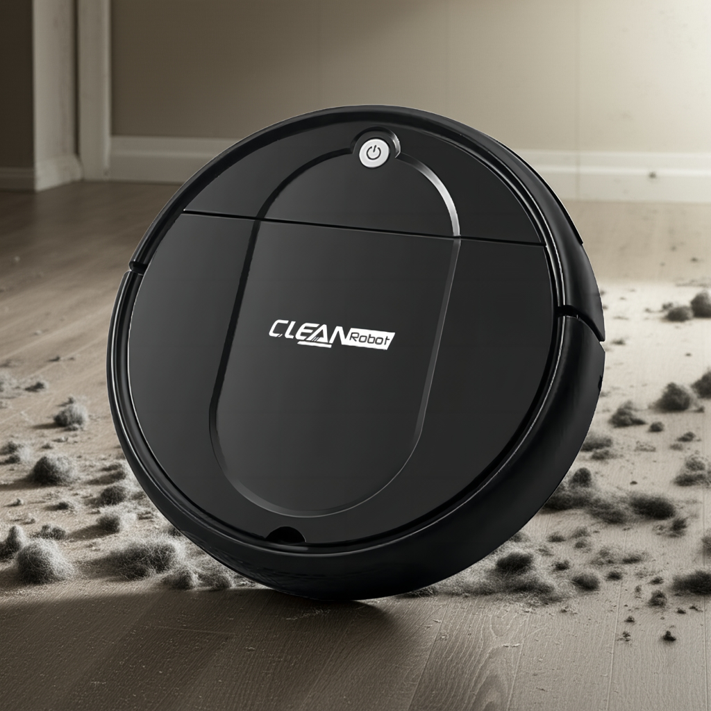 3 in One Vacuum Cleaner, Suitable for Floor Cleaning, Pet Hair Cleaning, Paper and Garbage Cleaning, Multi-functional Robot Vacuum Cleaner, 1500Pa Suction, 120 Minute Battery Life, Powerful Cleaning