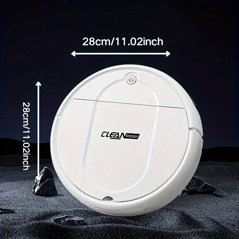 TEMU Best Seller Robot Cleaner, 3 in One Vacuum Cleaner, Suitable for Floor Cleaning, Pet Hair Cleaning, Paper and Garbage Cleaning, Multi-functional Robot Vacuum Cleaner, 5000Pa Suction, 120 Minute Battery Life, Powerful Cleaning